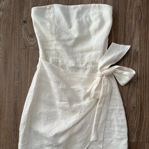 Reformation white dress